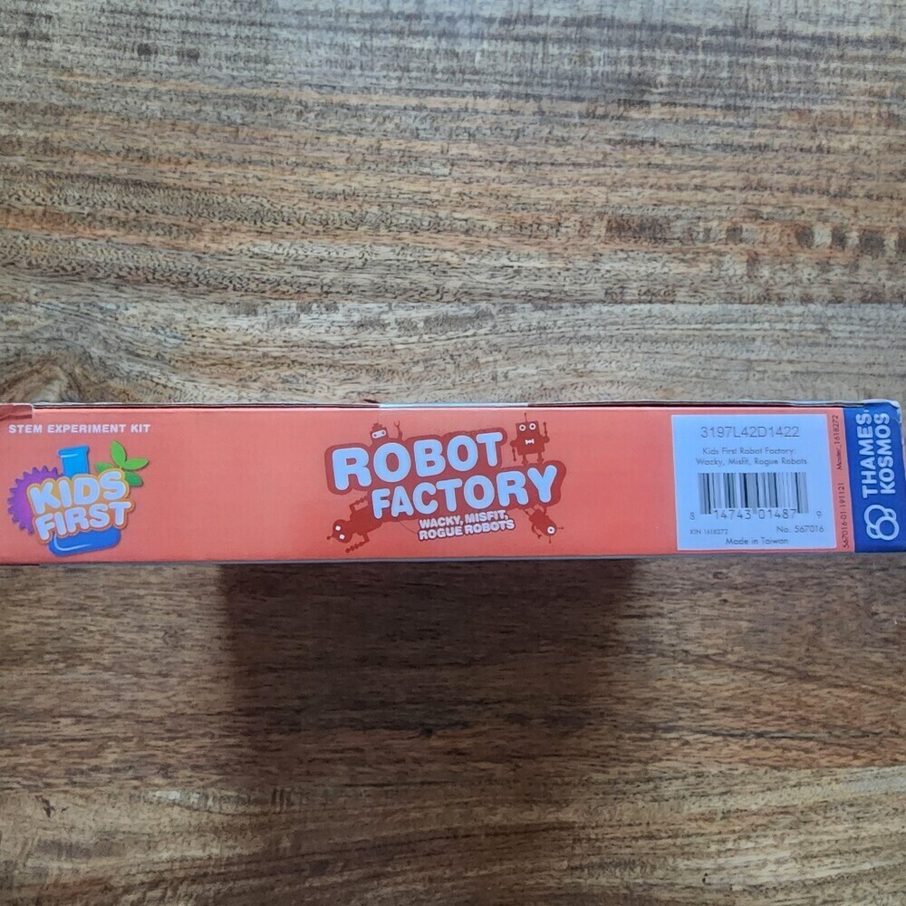 Thames & Kosmos Kids First Robot Factory STEM Motorized Kit Multicolor 117 Pcs - Picture 3 of 4